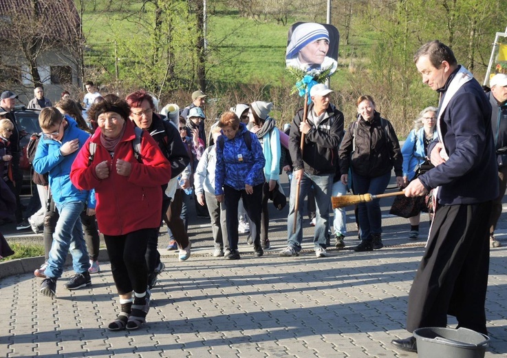 Powitanie pielgrzymów w Wysokiej 2017