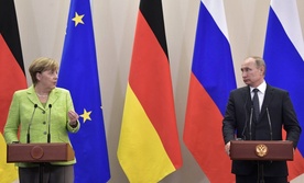 Putin i Merkel spotkali się w Soczi