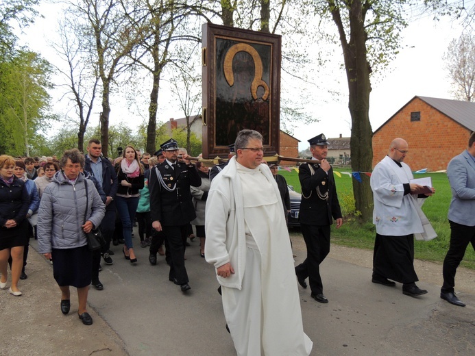 Powitanie ikony MB Częstochowskiej w Mnichu