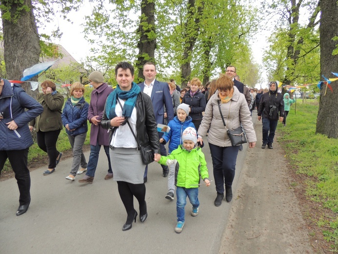 Powitanie ikony MB Częstochowskiej w Mnichu