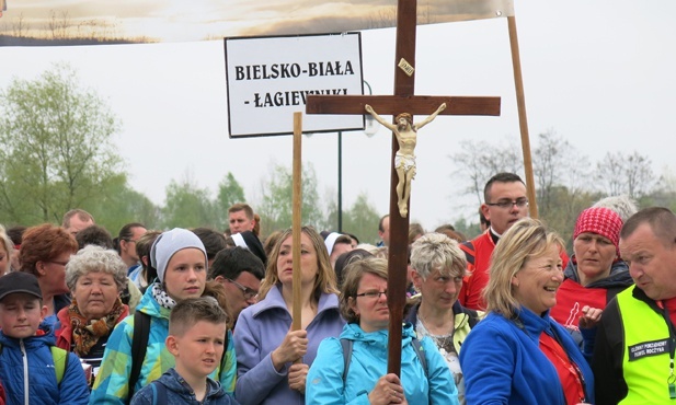 Pielgrzymi w Centrum Jana Pawła II