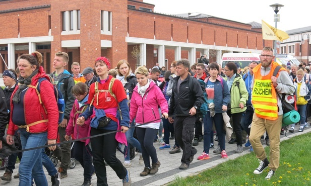 Pielgrzymi w Centrum Jana Pawła II