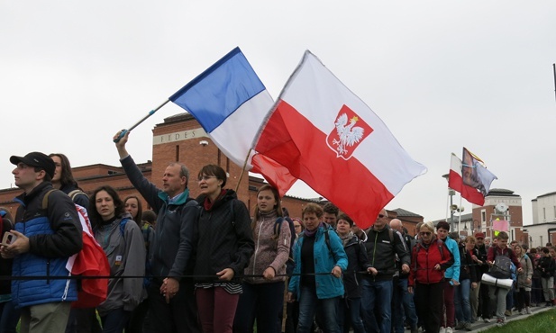 Pielgrzymi w Centrum Jana Pawła II