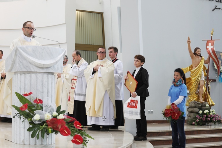 Msza św. na zakończenie 5. pielgrzymki diecezjalnej do Łagiewnik