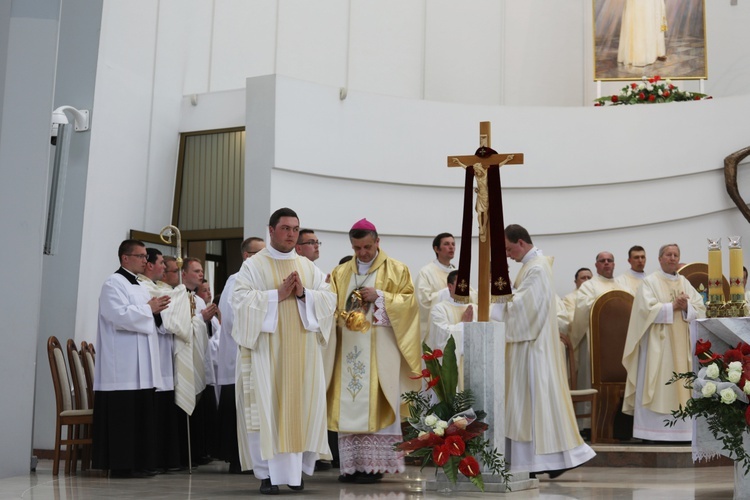 Msza św. na zakończenie 5. pielgrzymki diecezjalnej do Łagiewnik