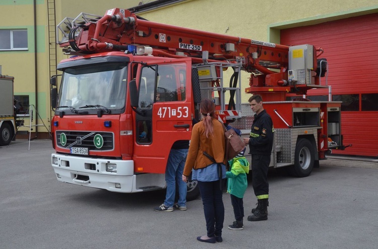 Dzień otwarty u sandomierskich strażaków 