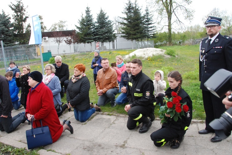 Powitanie ikony MB Częstochowskiej w Nowem