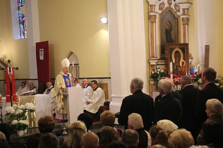 Powitanie ikony MB Częstochowskiej w Krośniewicach