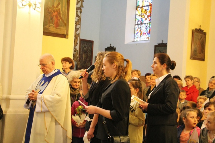 Powitanie ikony MB Częstochowskiej w Krośniewicach