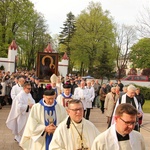 Powitanie ikony MB Częstochowskiej w Krośniewicach