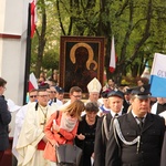 Powitanie ikony MB Częstochowskiej w Krośniewicach