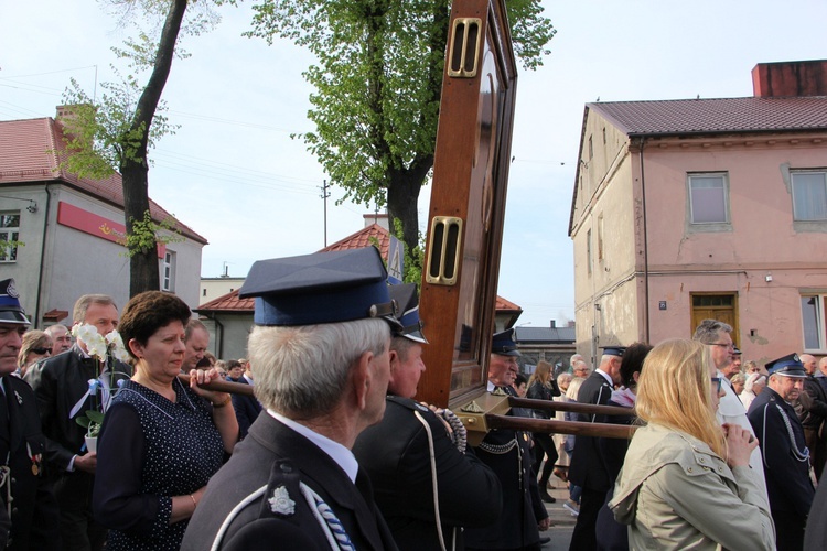 Powitanie ikony MB Częstochowskiej w Krośniewicach