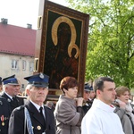 Powitanie ikony MB Częstochowskiej w Krośniewicach