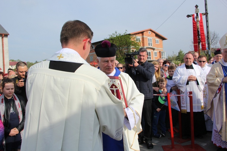 Powitanie ikony MB Częstochowskiej w Krośniewicach