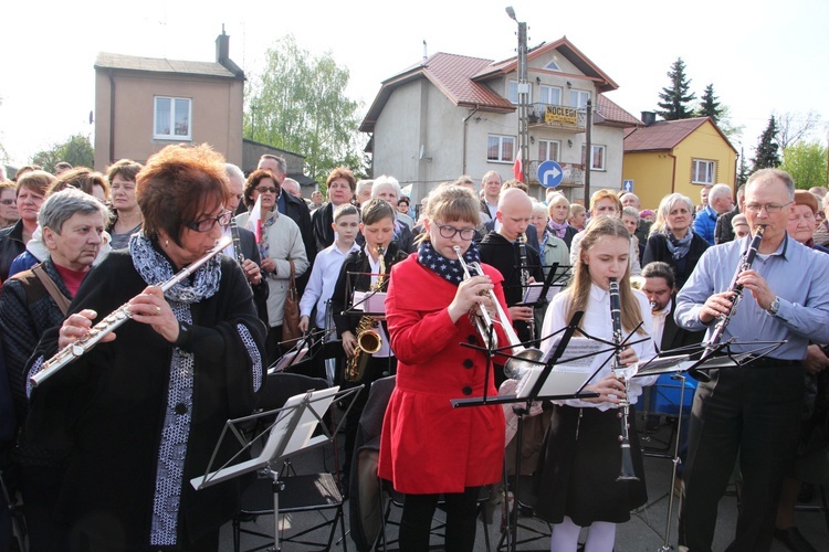 Powitanie ikony MB Częstochowskiej w Krośniewicach