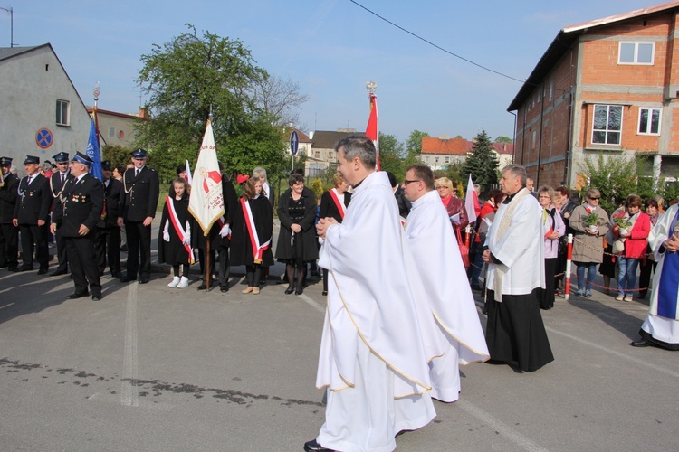 Powitanie ikony MB Częstochowskiej w Krośniewicach