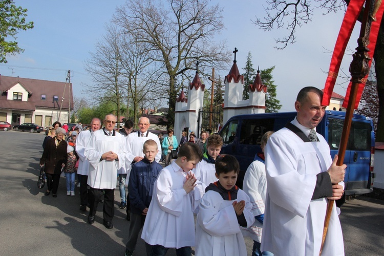 Powitanie ikony MB Częstochowskiej w Krośniewicach