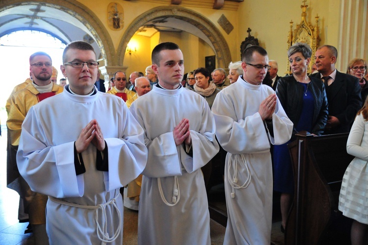 Święcenia diakonatu w parafii Turobin