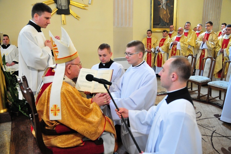 Święcenia diakonatu w parafii Turobin