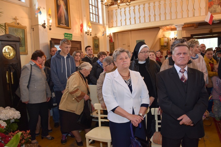 Powitanie ikony MB Częstochowskiej w Imielnie