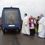 Powitanie ikony MB Częstochowskiej w Imielnie