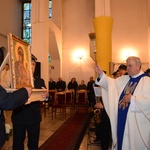 Powitanie ikony MB Częstochowskiej w Ostrowach