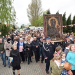 Powitanie ikony MB Częstochowskiej w Ostrowach