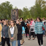 Powitanie ikony MB Częstochowskiej w Ostrowach