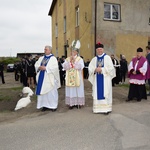 Powitanie ikony MB Częstochowskiej w Ostrowach