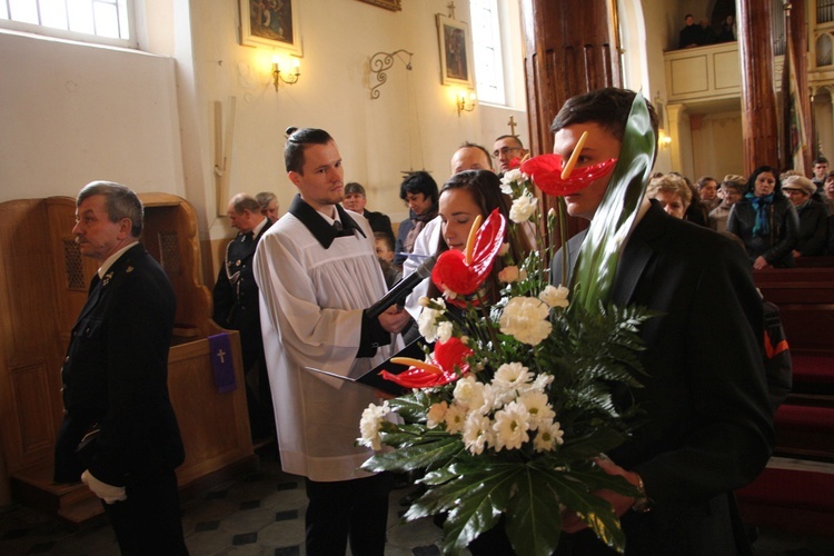 Powitanie ikony MB Częstochowskiej w Dąbrowicach