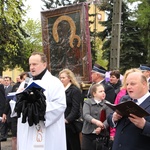 Powitanie ikony MB Częstochowskiej w Dąbrowicach