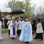 Powitanie ikony MB Częstochowskiej w Dąbrowicach