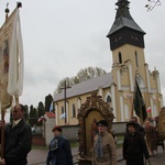 Powitanie ikony MB Częstochowskiej w Dąbrowicach