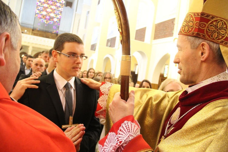 Bierzmowanie w Mościcach