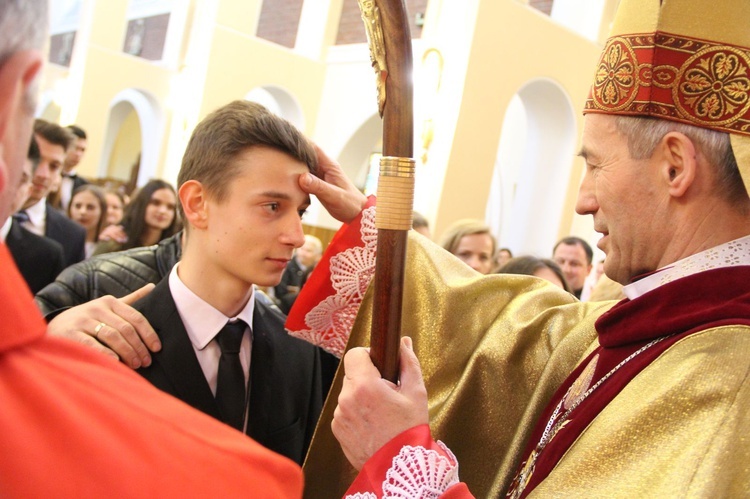 Bierzmowanie w Mościcach