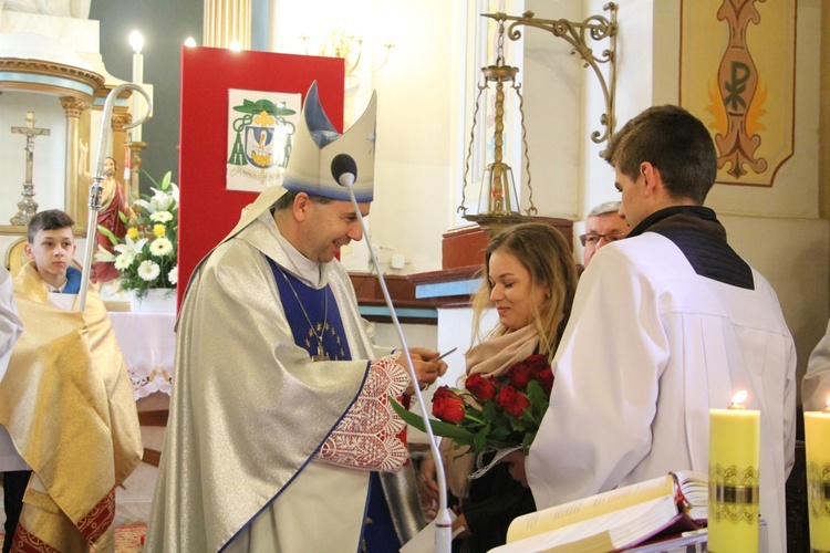 Powitanie ikony MB Częstochowskiej w Dzierzbicach