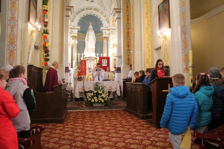 Powitanie ikony MB Częstochowskiej w Dzierzbicach