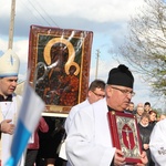 Powitanie ikony MB Częstochowskiej w Dzierzbicach