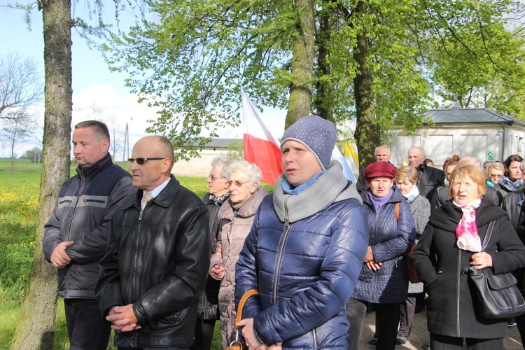 Powitanie ikony MB Częstochowskiej w Dzierzbicach