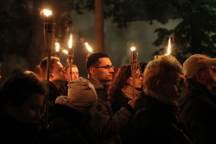 Droga Światła z Wawelu na Skałkę