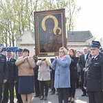 Powitanie ikony MB Częstochowskiej w parafii Sobótka