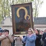 Powitanie ikony MB Częstochowskiej w parafii Sobótka