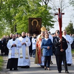 Powitanie ikony MB Częstochowskiej w parafii Sobótka