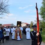 Powitanie ikony MB Częstochowskiej w parafii Sobótka