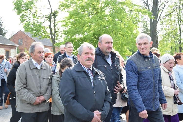 Powitanie ikony MB Częstochowskiej w parafii Sobótka