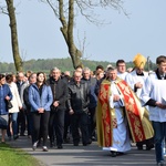 Powitanie ikony MB Częstochowskiej w parafii Sobótka