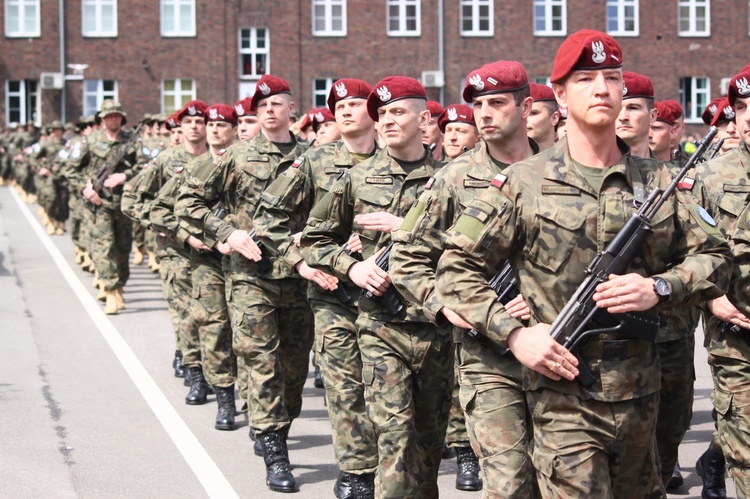 Pożegnanie żołnierzy 36. zmiany PKW KFOR w Kosowie