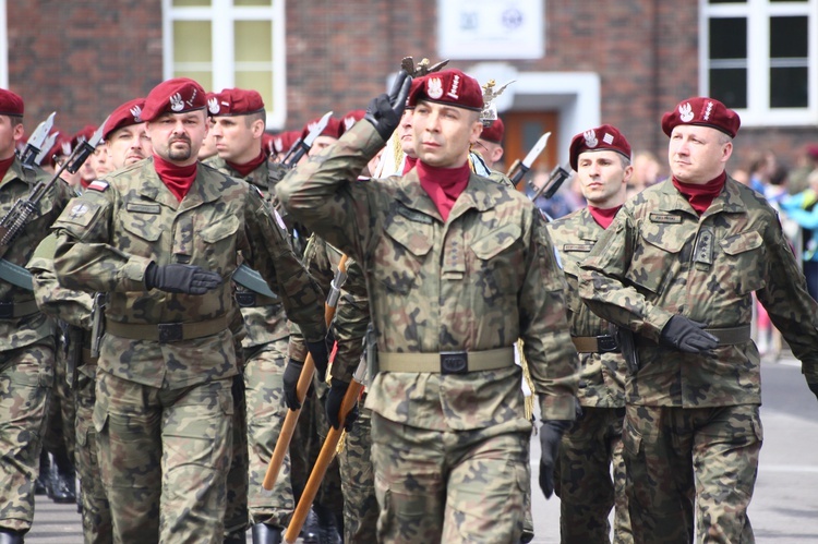 Pożegnanie żołnierzy 36. zmiany PKW KFOR w Kosowie