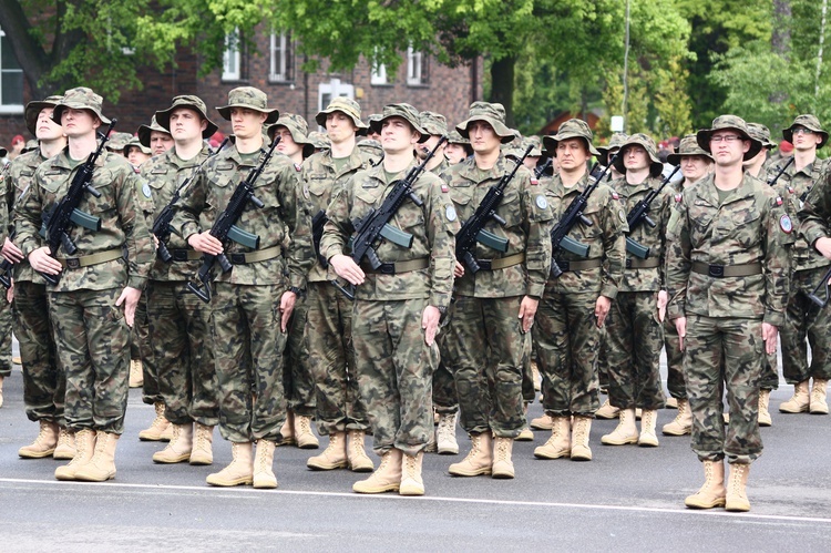 Pożegnanie żołnierzy 36. zmiany PKW KFOR w Kosowie