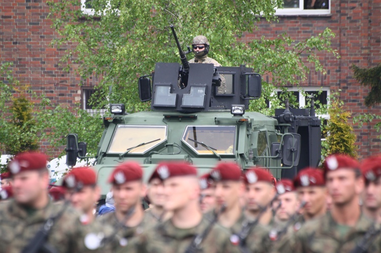 Pożegnanie żołnierzy 36. zmiany PKW KFOR w Kosowie